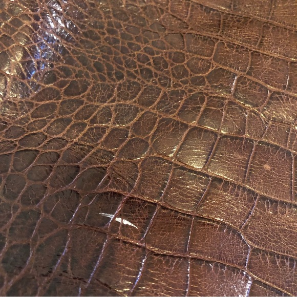 CRISTIAN Italian Leather, Large Purse, Dark Brown - Picture 5 of 6